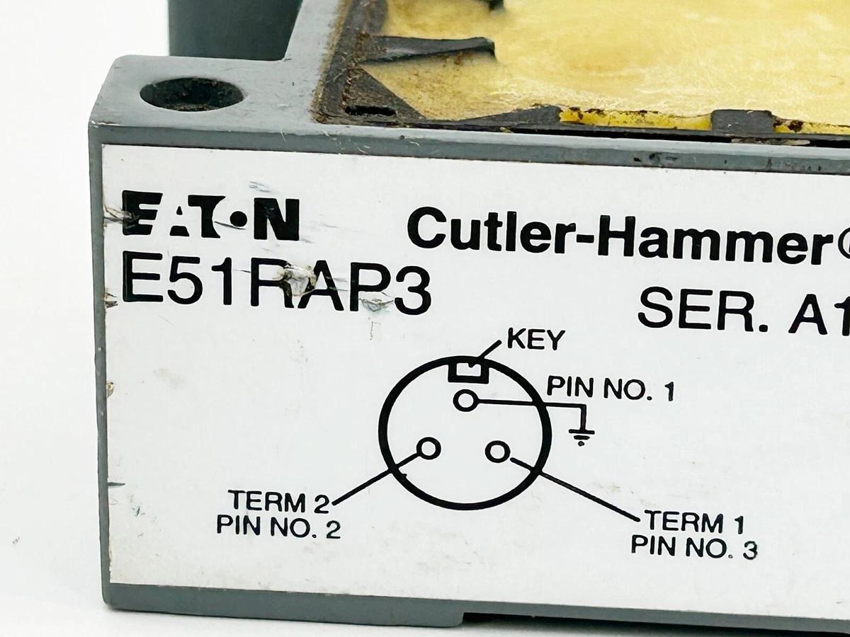 Used Cutler Hammer E51RAP3 Limit Switch Two Wire AC/DC 3Pin