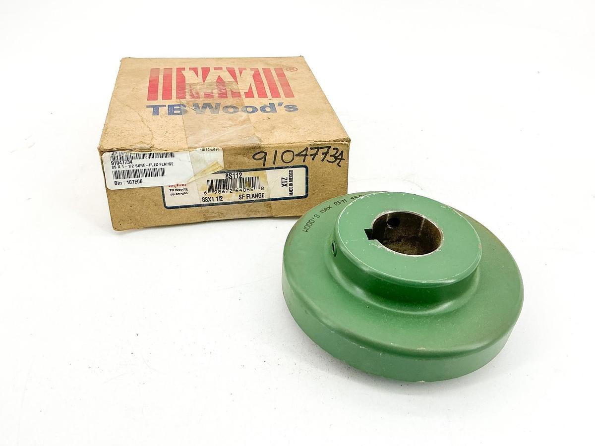 New TB Woods 8S112 SF Flange 1-1/2" Bore 8SX1 1/2 4500RPM
