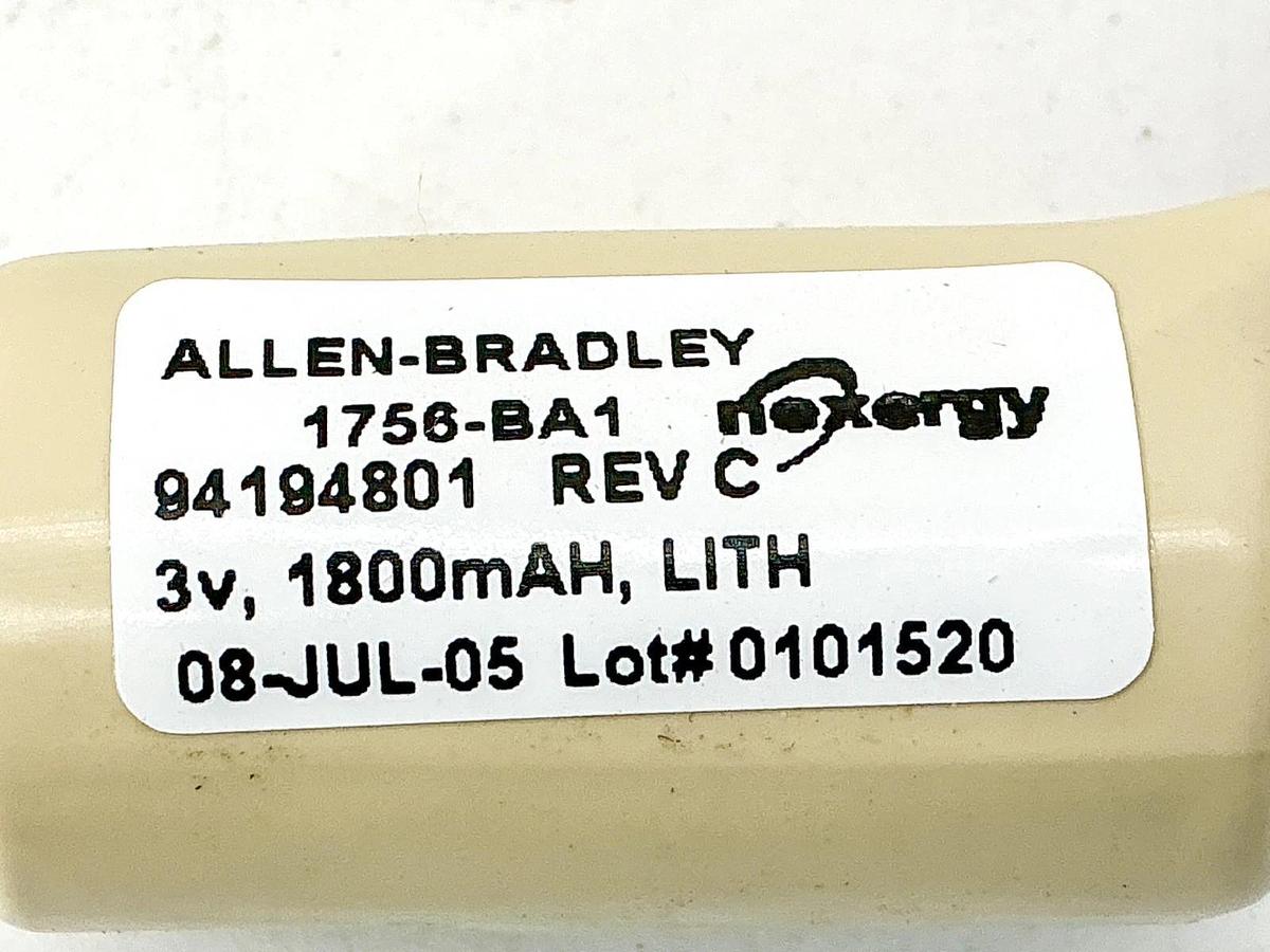 New Lot of 2 Allen Bradley 1756-BA1 Battery Assembly Ser.A