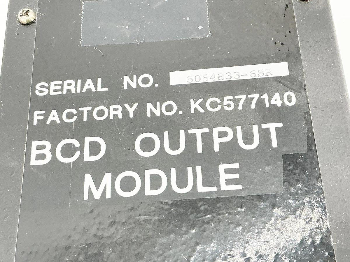 New Toledo Scale KC577140BCD Output Module ASC11-BCD 6054833-6SR