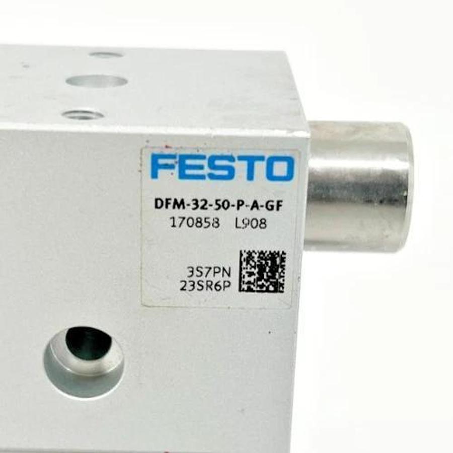 New Festo DFM-32-50-P-A-GF Pneumatic Guided Cylinder 170858 - No Box