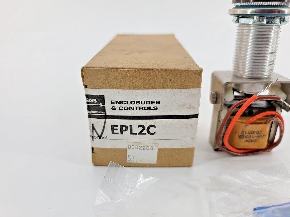 New EGS NEPL2C Power Indicator W/ 240V Transformer