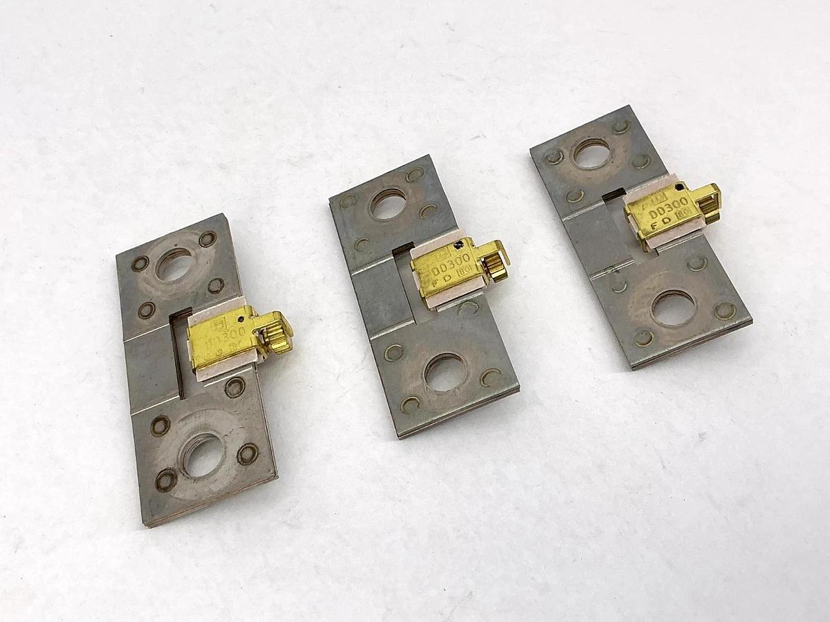 Used Lot of 3 Square D DD300 Overload Relay Thermal Unit