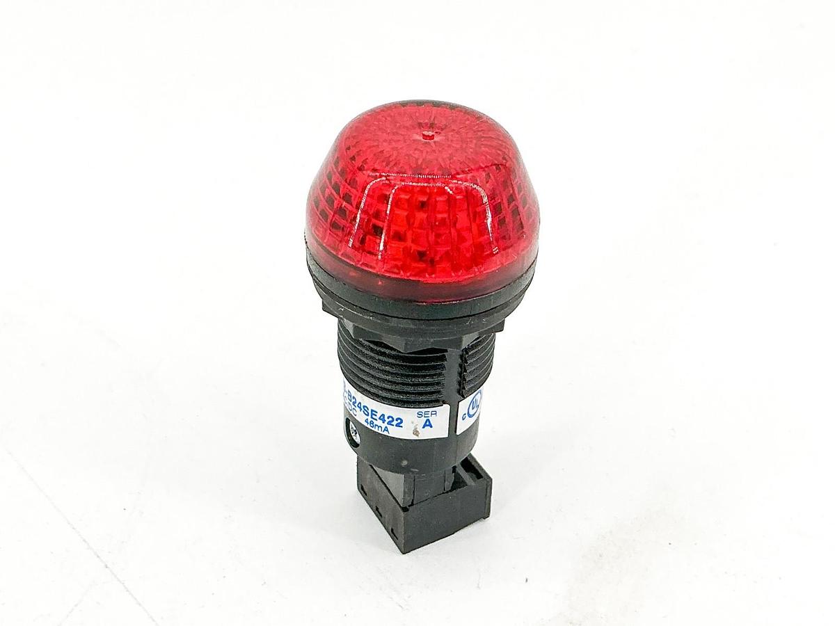 New Allen Bradley 855PS-B24SE422 Strobe Light 24V 46mA Ser.A - No Box
