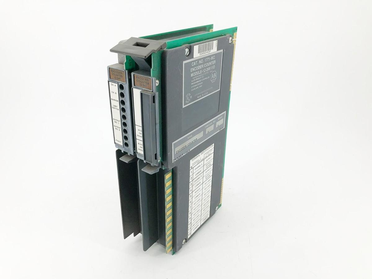 Used Allen Bradley 1771-IKC Encoder / Counter Module 12-24V I/O