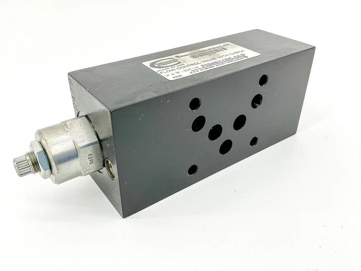 New Continental Hydraulics F05MSV-NDC-AA-B Flow Control Valve 265472 - No Box