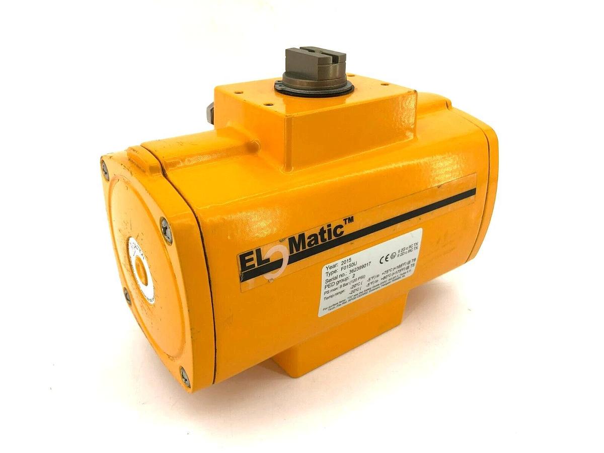 New El-O-Matic F0150U Pneumatic Actuator 8-Bar (120 PSI)