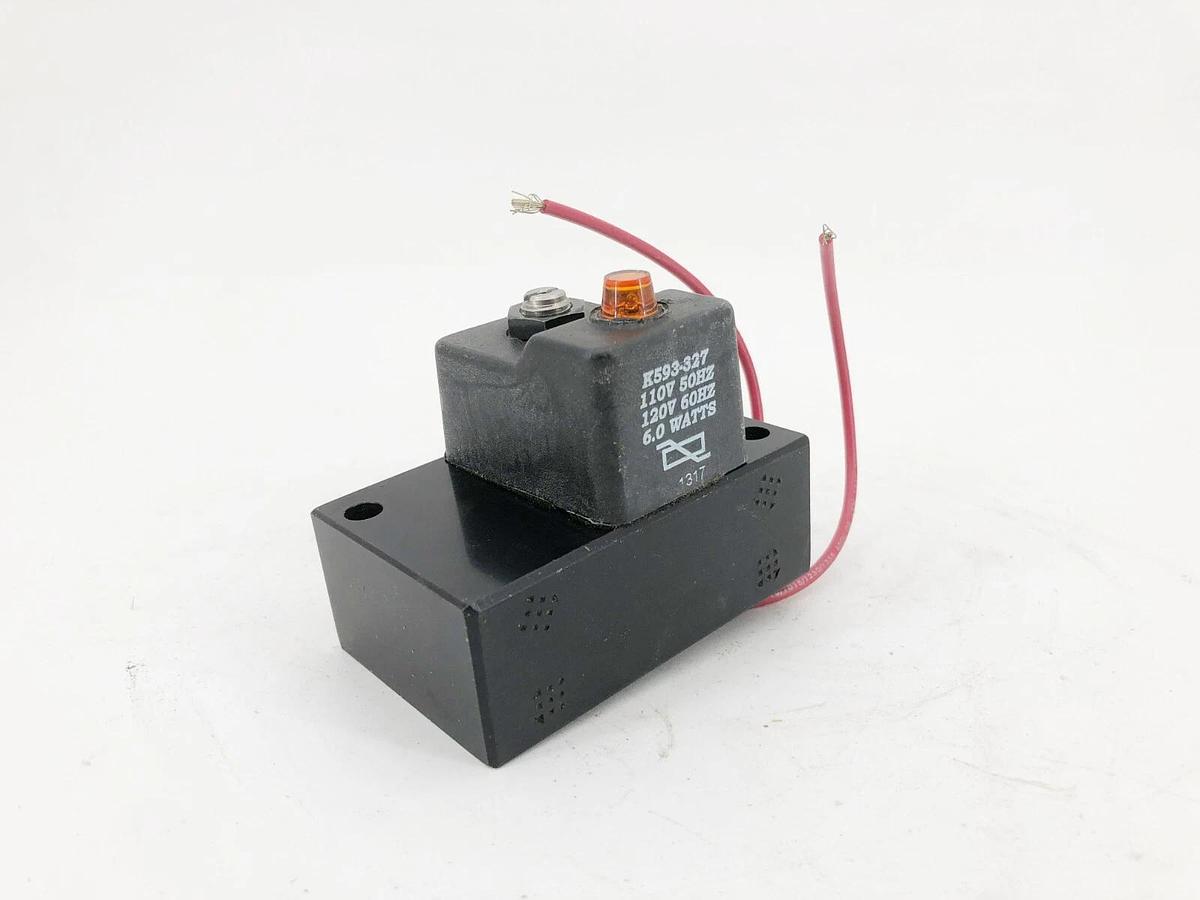 New Parker K593-327 Coil w/ Block 110/120V 50/60Hz 6.0 Watts