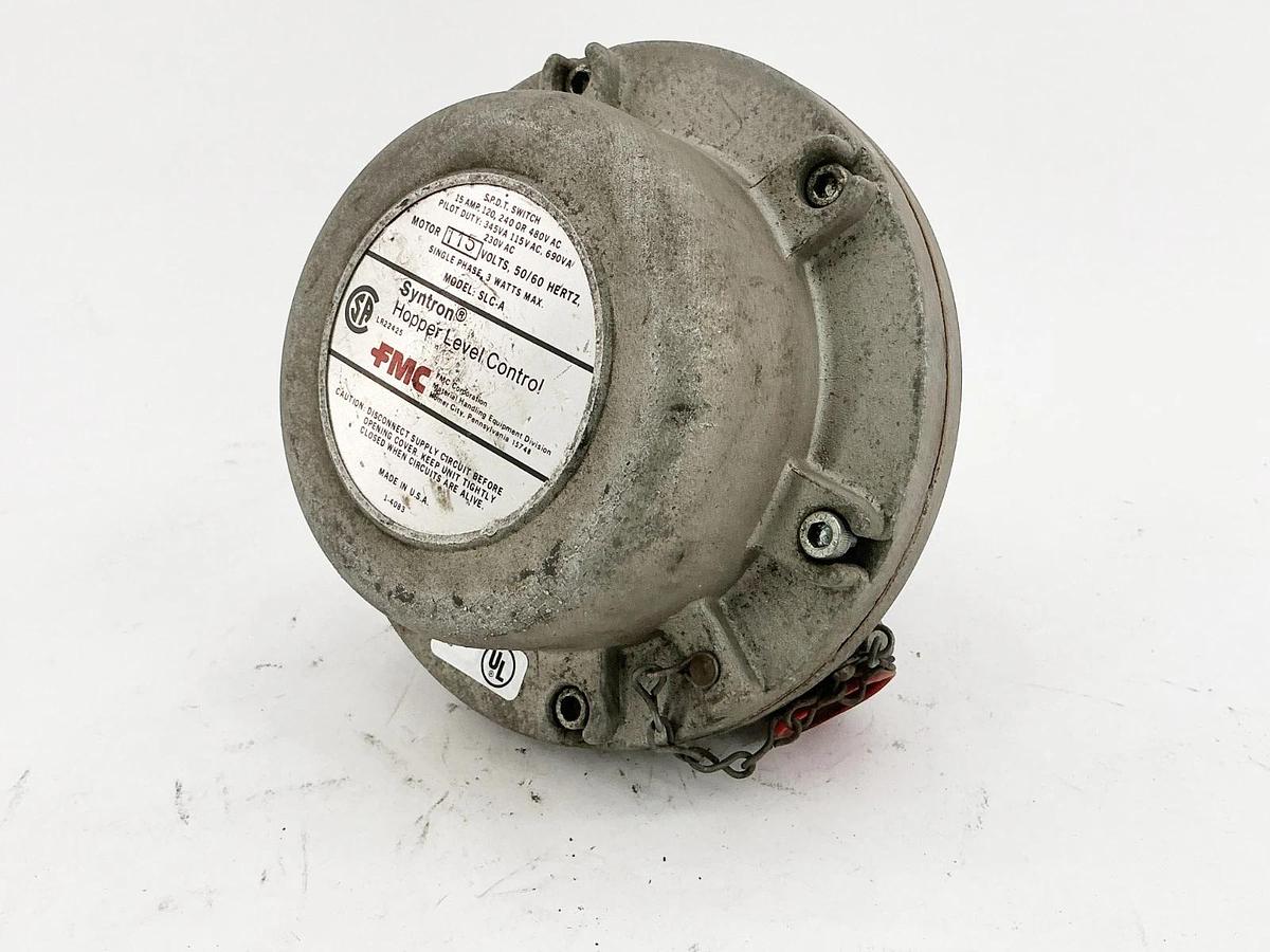 Used FMC SLC-A Syntron Hopper Level Control 115V 50/60Hz 15A 3W