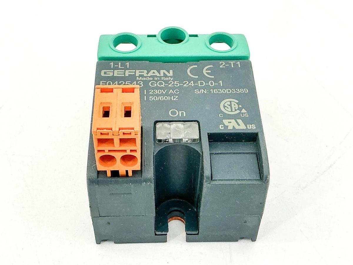 New Gefran F042543 GQ-25-24-D-0-1 Solid State Relay 25A 230V - No Box
