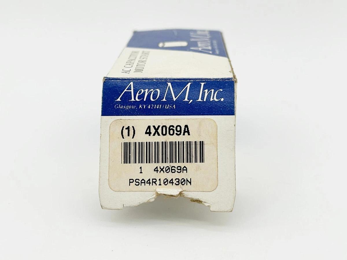 New Lot of 2 Aero M Inc 4X069A AC Capacitor 110/125Vac 530-516MFD