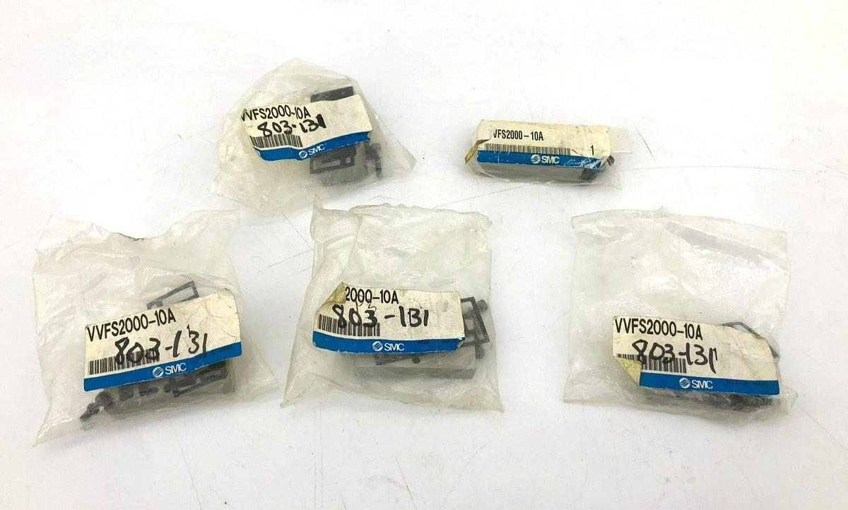Lot of 5 New SMC VVFS2000-10A Blank Station Kits