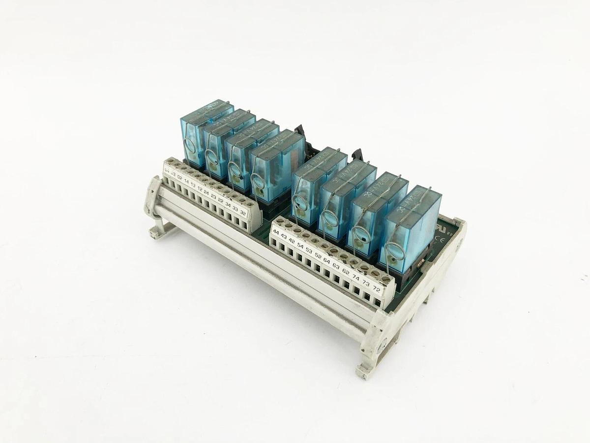 Used Automation Direct ZL-CM08RL24 Ziplink Relay Module 24VDC 8 Ch. 8 LED