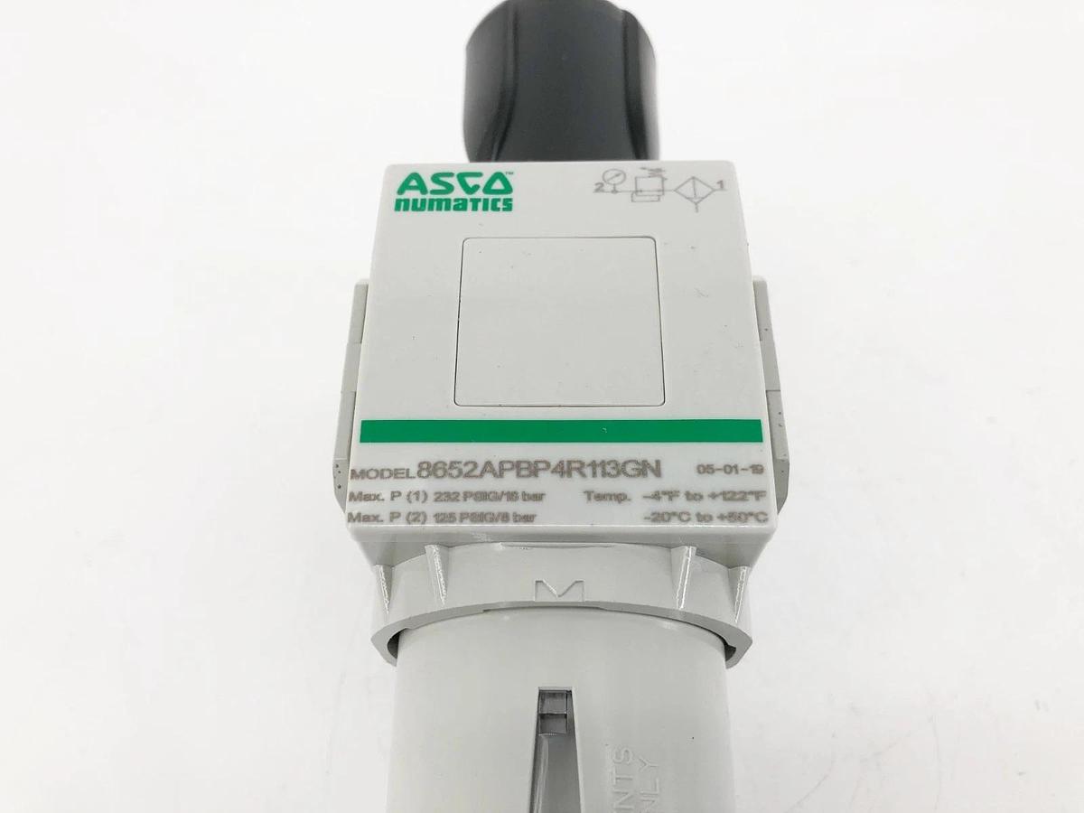 New Asco Numatics 8652APBP4R113GN Particulate Filter 5 Micron 1/2" NPTF