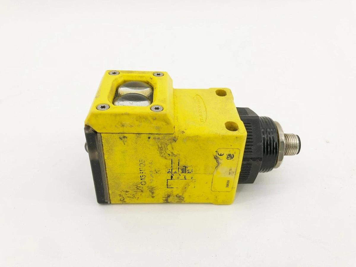 Used Banner Engineering Q456EQ5 Photoelectric Sensor 60m Range 10-30VDC 38659