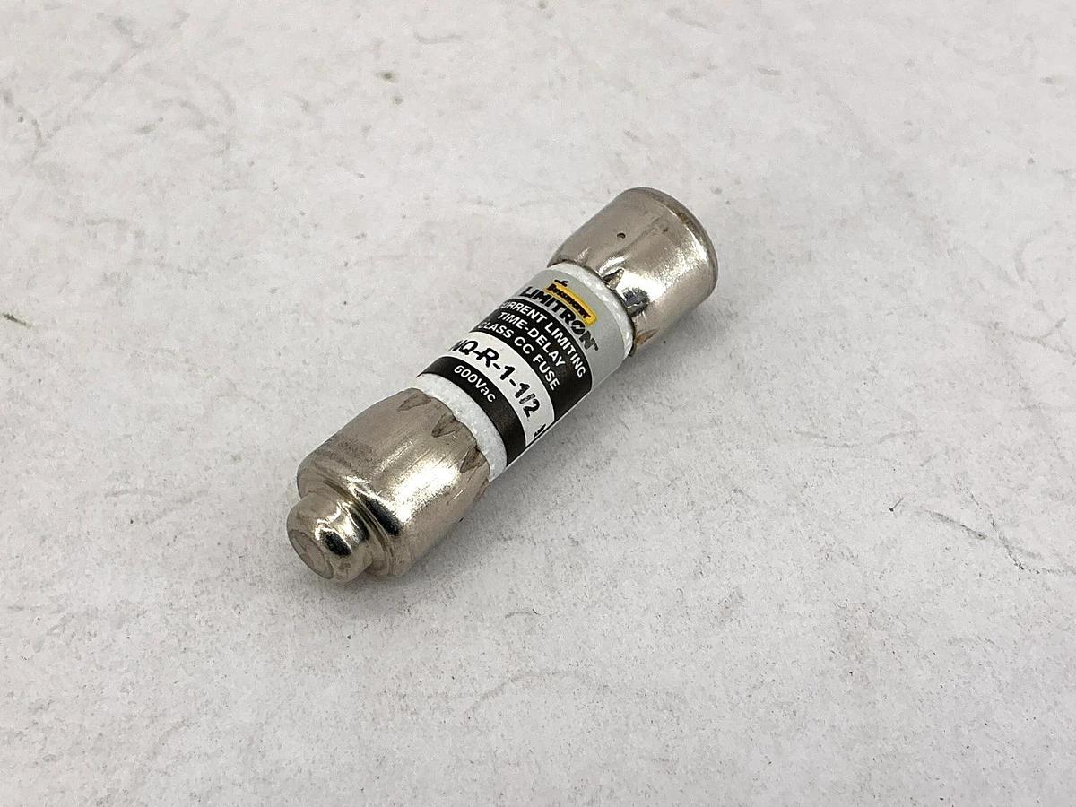 New Bussmann FNQ-R-1-1/2 Limitron Class CC Fuse 1-1/2A 600V Box of 10