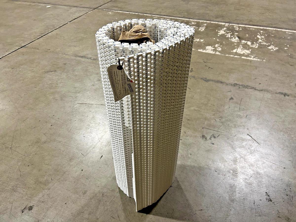 New Unichain 75DPP34W Conveyor Belt White 30.8" x 10FT.