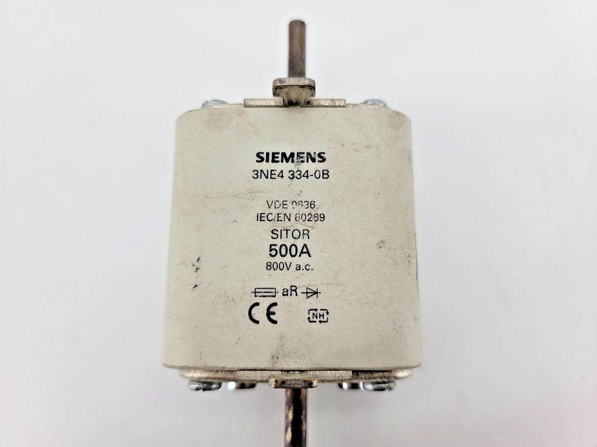 New Siemens 3NE4 334-0B Sitor Fuse Link 500A 800VAC