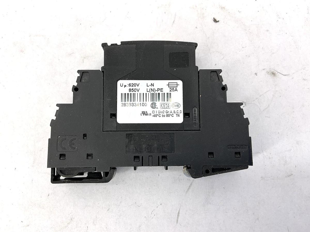New Phoenix Contact PT-2-PE/S-120AC/FM Plugtrap Uc-150VAC In-26A 2856812