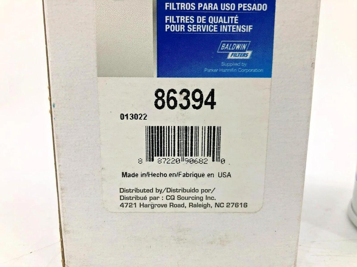 New Carquest 86394 Fuel Filter