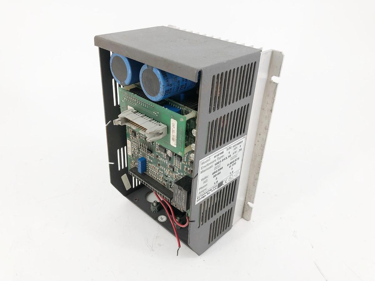 Used AC Tech M1510B Inverter Drive 1HP 480/590V Input 0-460/575V Out (For Parts Only)