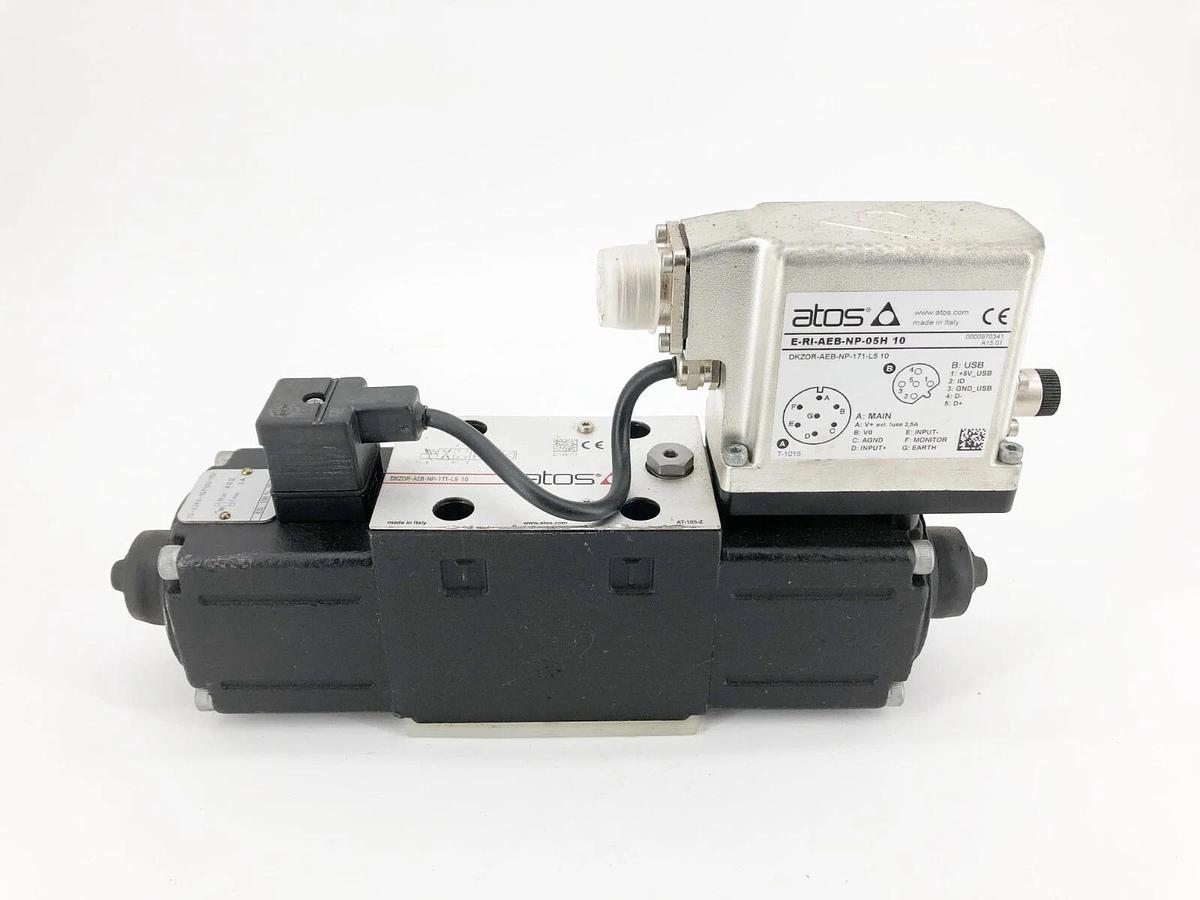New Atos E-RI-AEB-NP-05H 10 Proportional Valve DKZOR-AEB-NP-171-L5 10 - No Box