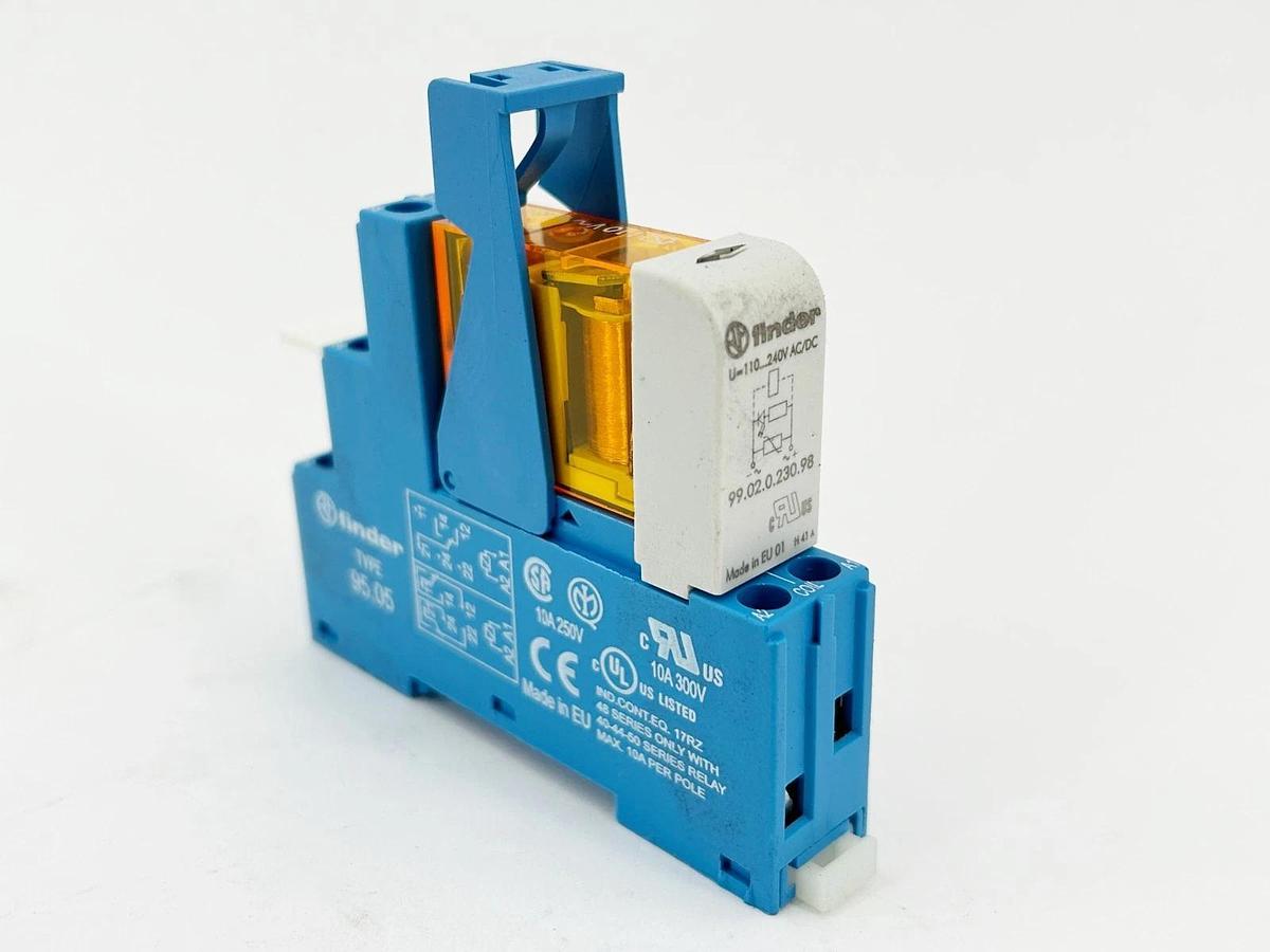New Finder 623-7220 Interface Relay 300V 2P 10A 40-44-50 Relay 99.02.0.230.98
