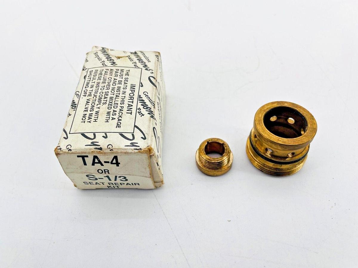 New Symmons TA-4 Seat Repair Kit S-1/3