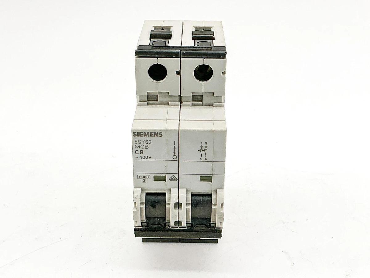 New Siemens 5SY6208-7 Mini Circuit Breaker 400V 2P - No Box