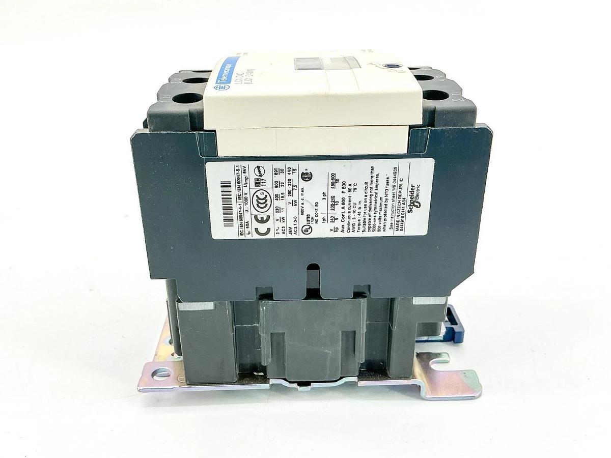 New Telemecanique LC1D40G7 Contactor 3P 120V 30HP 18.5kW 094856
