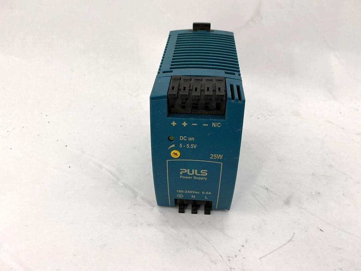 Used PULS ML50.101 Power Supply 25W IN 5-5.5VDC OUT 0.5A 100-240VAC
