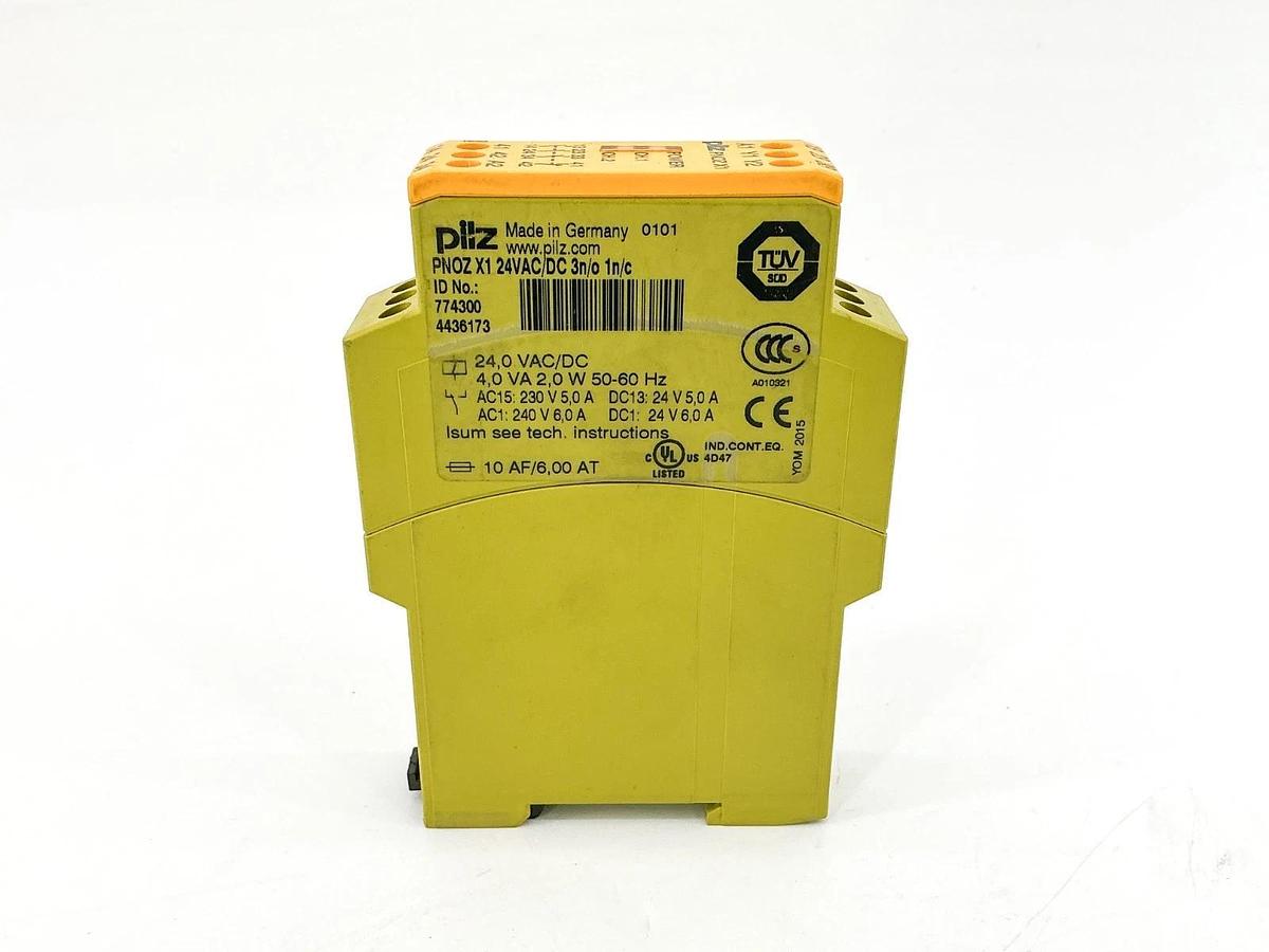 New Pilz PNOZ X1 24VAC/DC 3N/O 1N/C Safety Relay 24V 2W 774300 - No Box