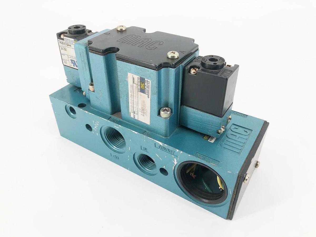 New MAC Valves 6321D-511-PM-501DA Solenoid Valve 24VDC 6W PME-501DAAA - No Box