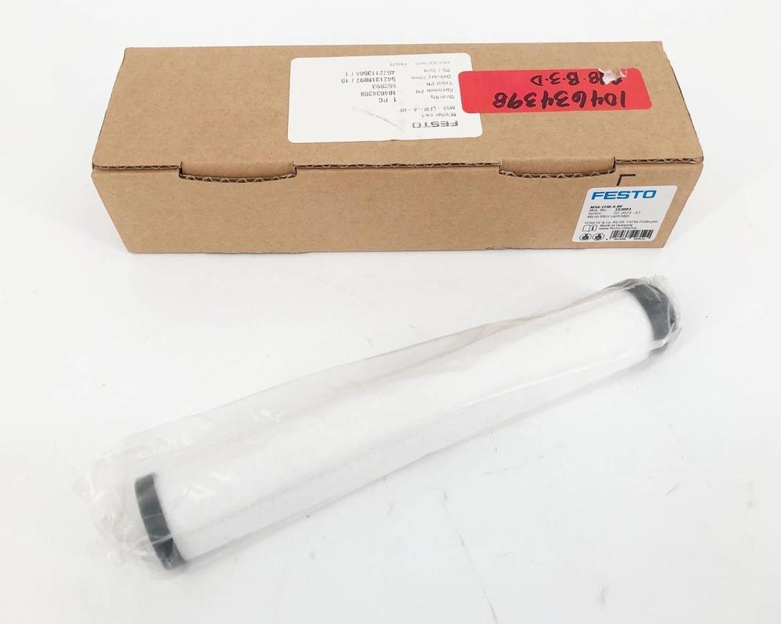New Festo MS6-LFM-A-HF Pneumatic Filter Element 0.01 Micron 552093