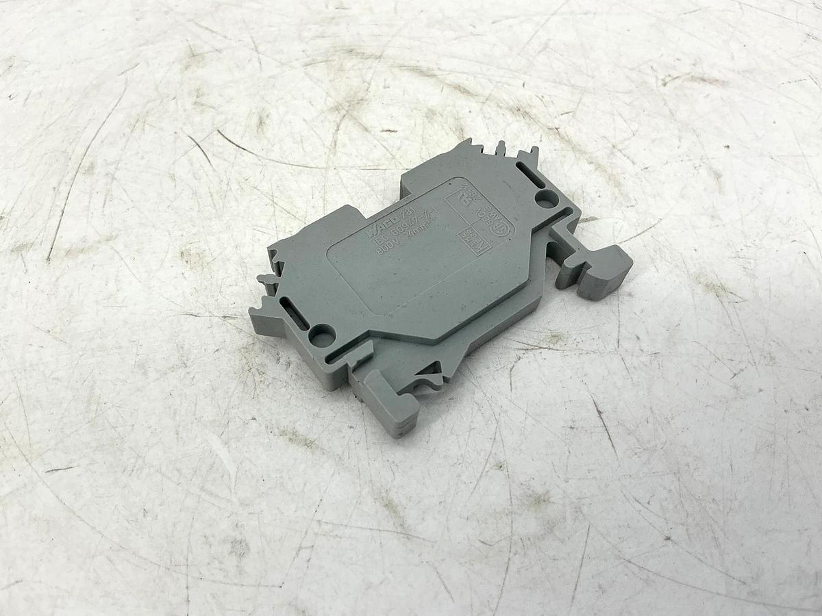 Lot of 21 New Wago 281-601 Terminal Block Gray 28-12AWG 600/800V 60947-7-1