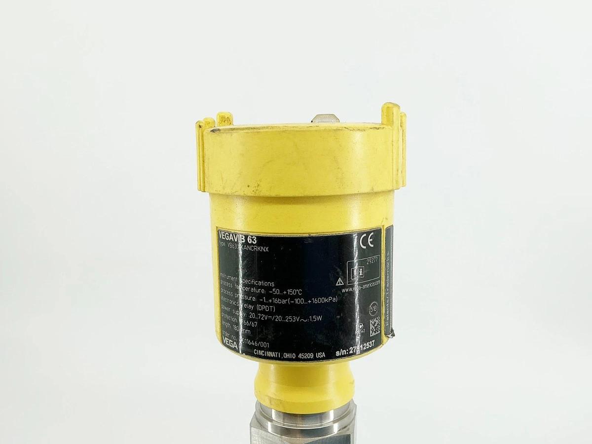 New Vega VB63.XXANCRKNX Vibrating Level Switch 72V 180MM 1.5W VEGAVIB 63