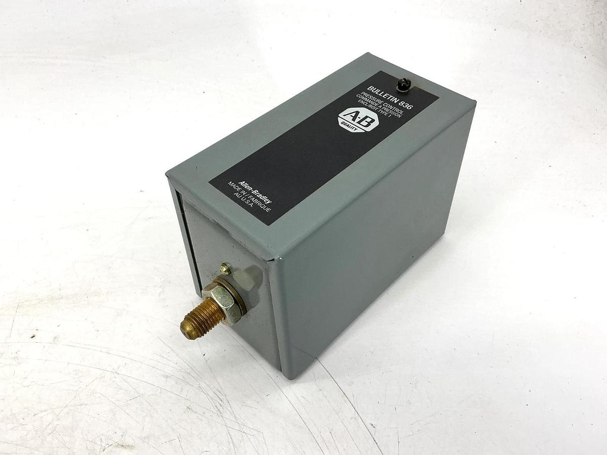 New Allen Bradley 836-A2A Ser A Pressure Control Range 6-140PSI Adj Diff 3-35PSI