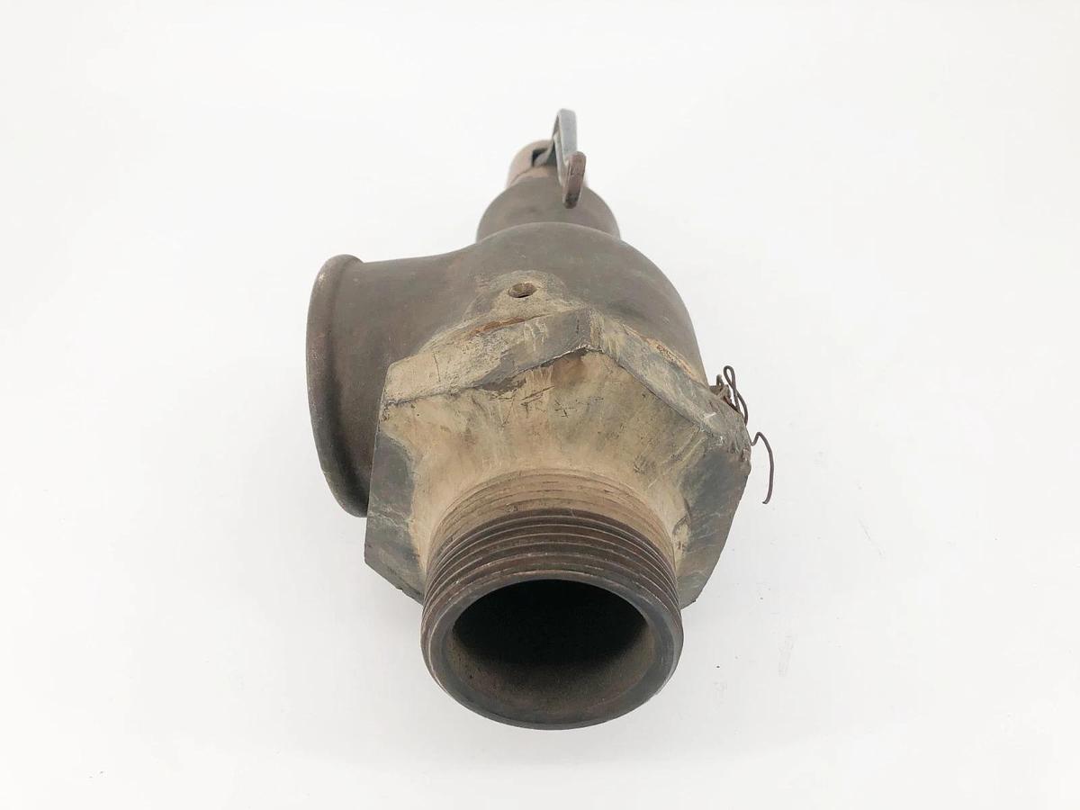 Used Lunkenheimer Fig 629 Brass Safety Valve 2-1/2" Input 3" Output Set 150psi
