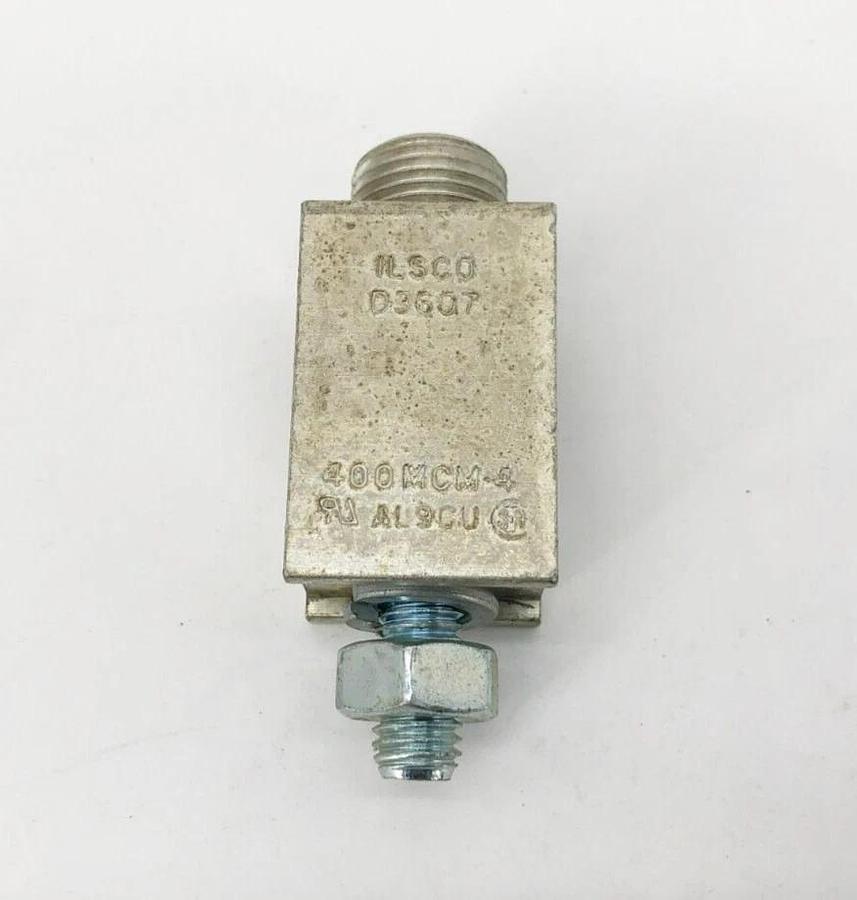 Used Ilsco D3607 Lug Connector 400MCM-4