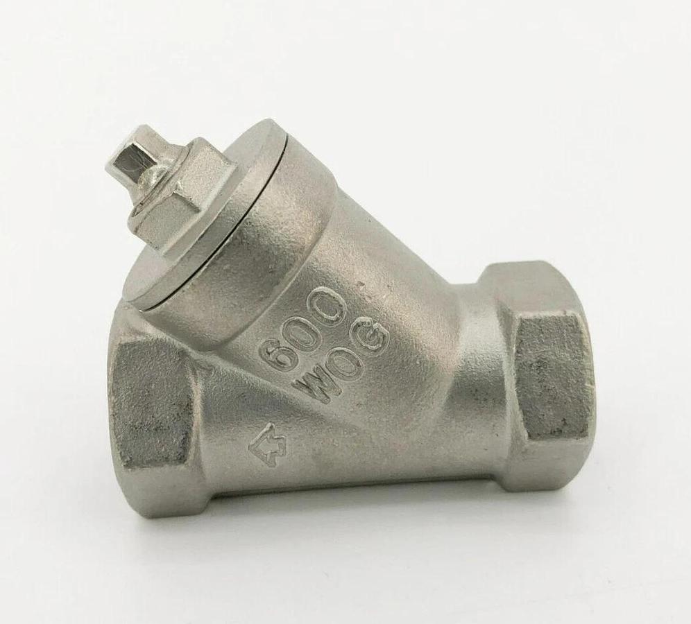 New CF8M 3/4 600WOG Y Valve