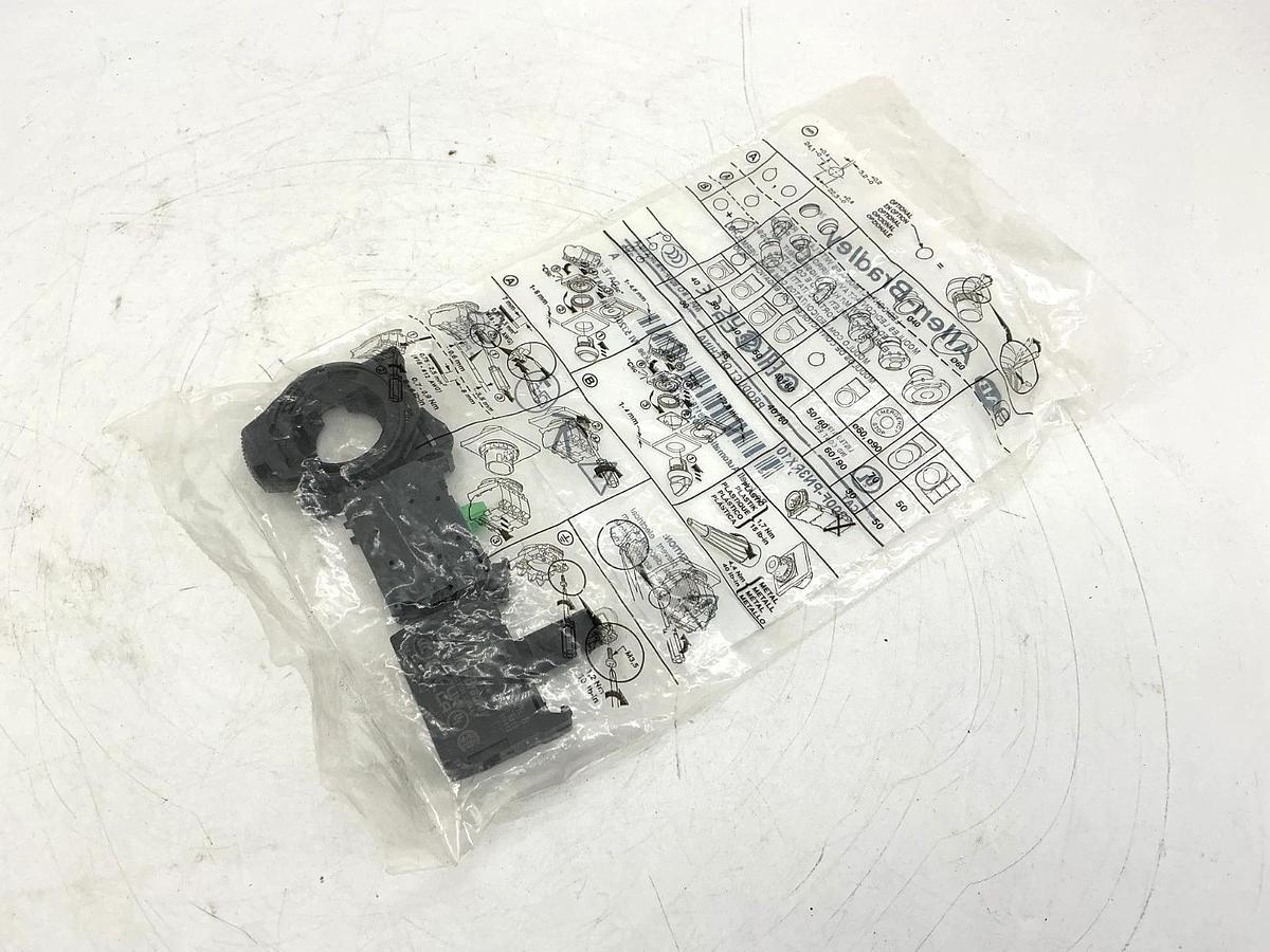 New Allen Bradley 800F-PN3RX10 Ser A LED Contact Modules w/ Latch Red 24V