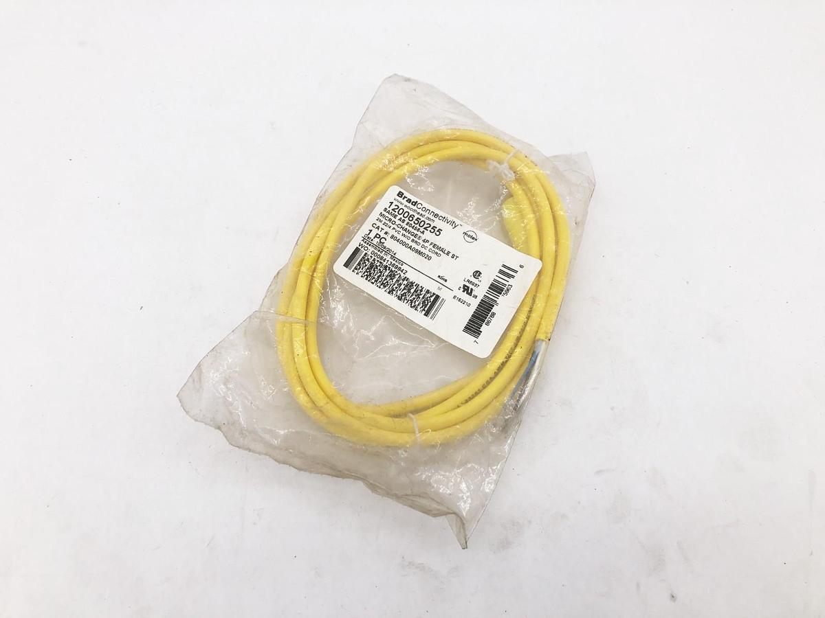 New Turck 1200650255 Micro-Change Sensor Cable 4P Female ST 804000A09M020