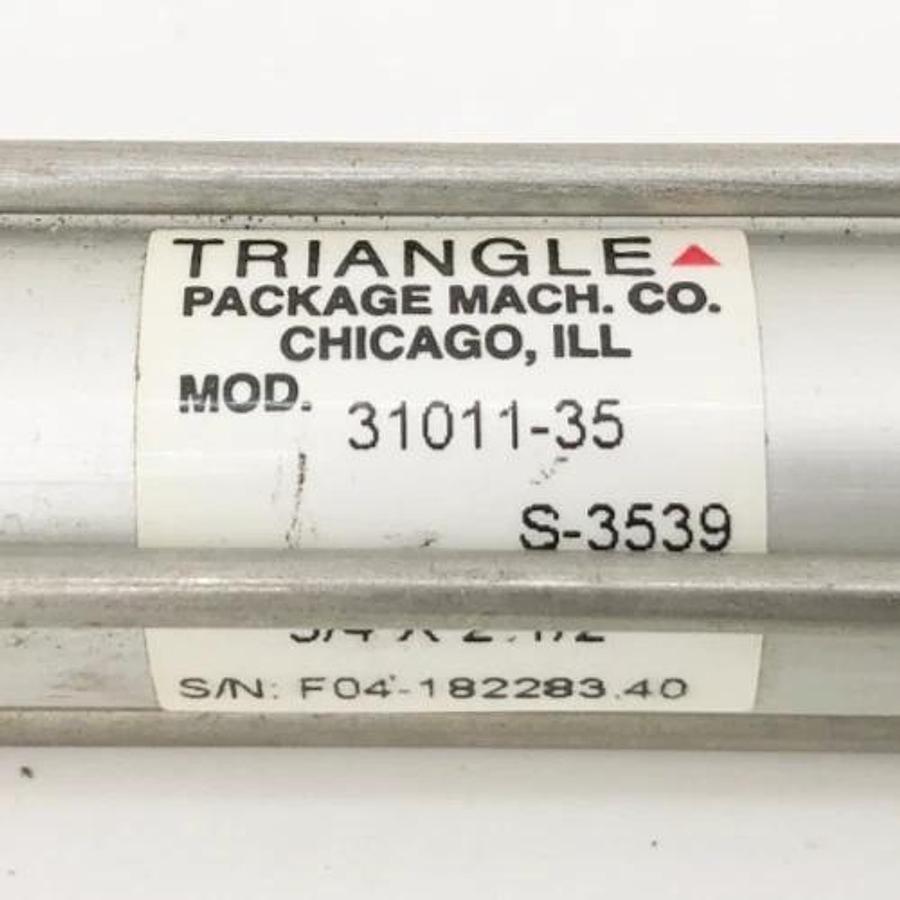 New Triangle 31011-35 Pneumatic Cylinder 3/4" Bore x 2-1/2" Stroke - No Box