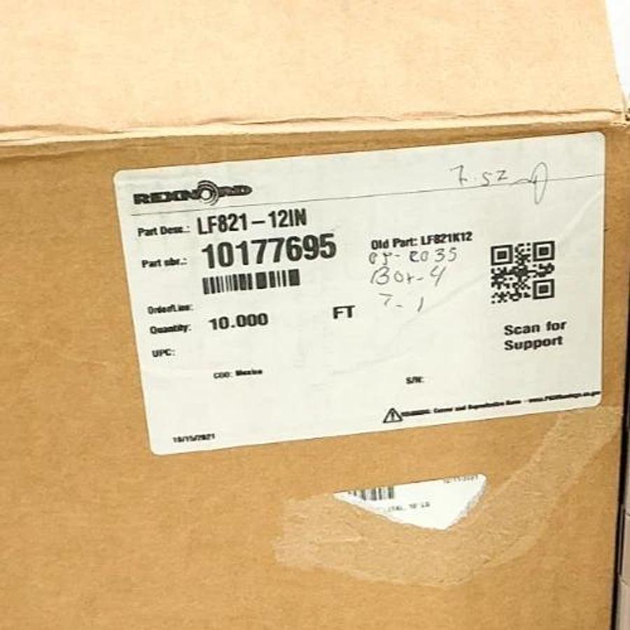 New Rexnord LF821-12IN TableTop Chain 10FT 10177695 LF821K12