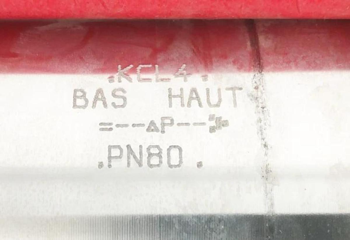 New Meca-Inox PZ4LBWNI050A6MC Sanitary Valve PN80 M-I-DN50 (Missing Hardware)