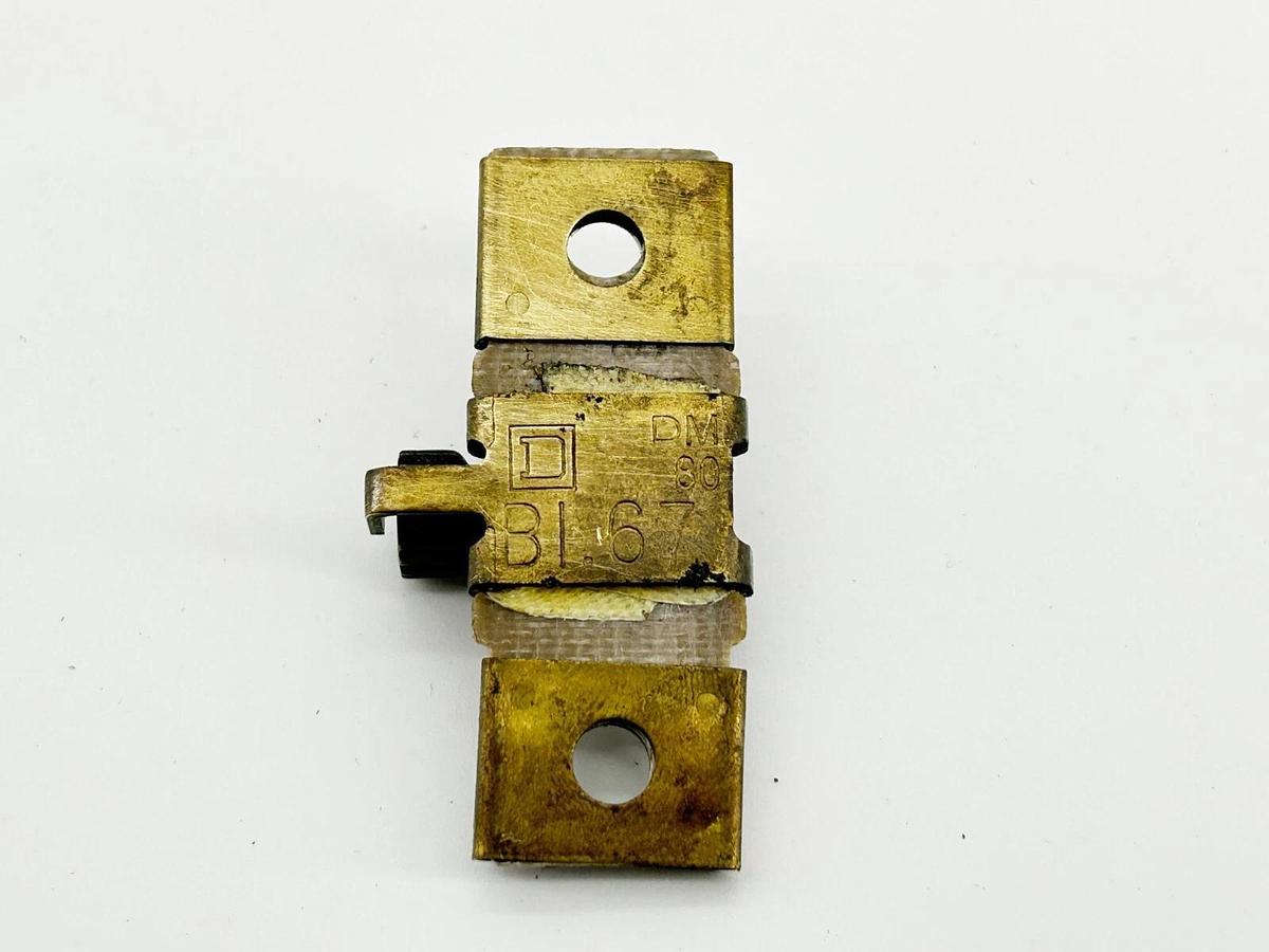 New Lot of 3 Square D B1.67 Heater Overload Relay