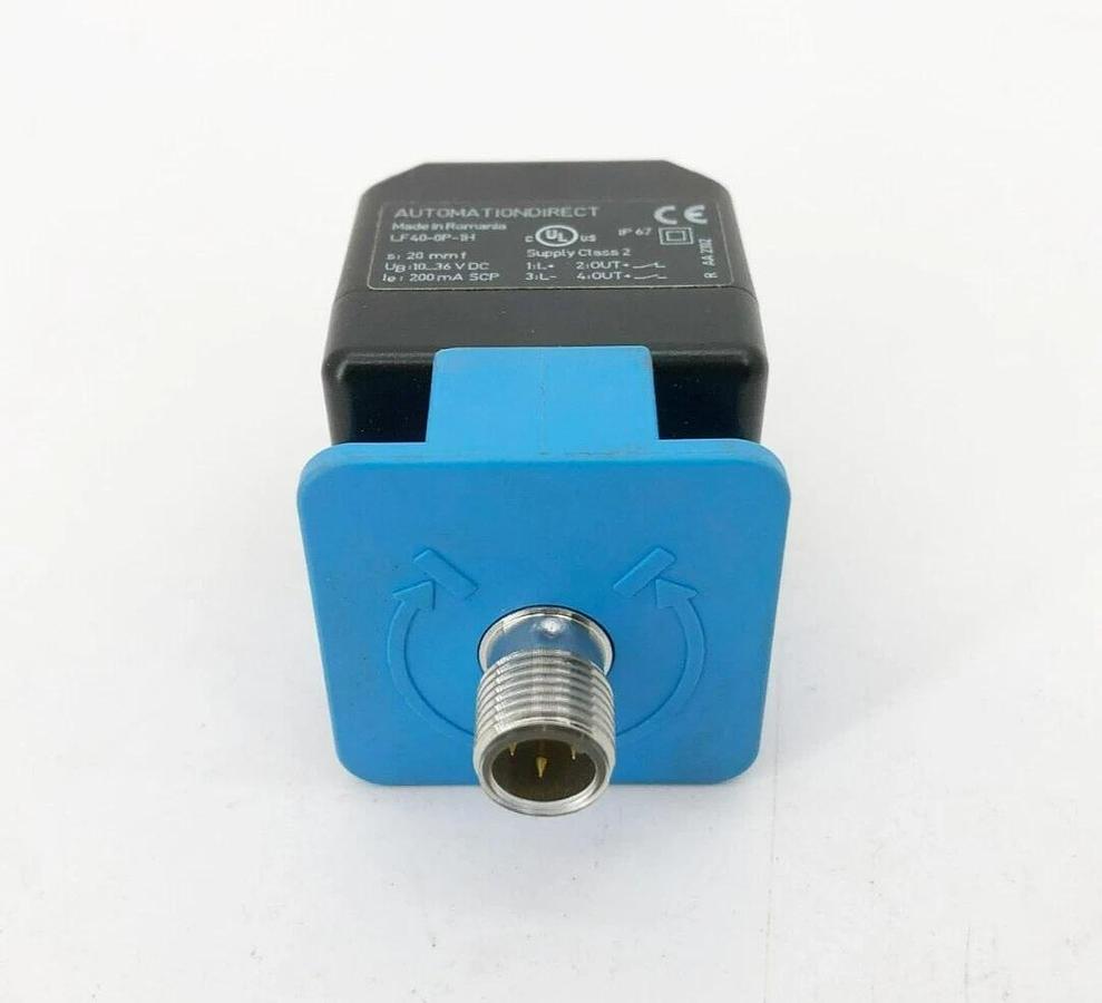 New Automation Direct LF40-0P-1H Inductive Proximity Sensor 10-36VDC 20mm Range
