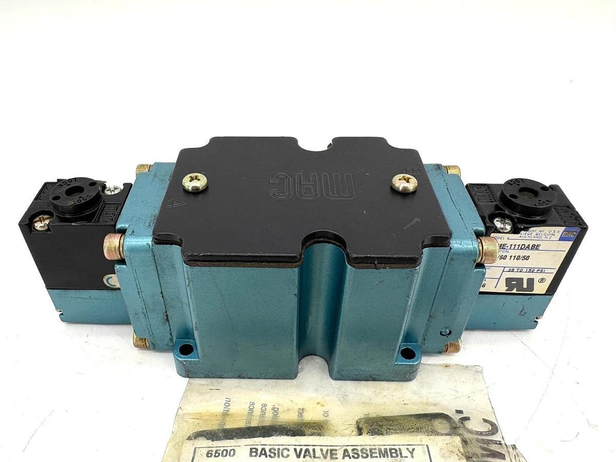 New MAC Valves 6541B-000-PM-111DA Pneumatic Solenoid Valve 110/120V - No Box