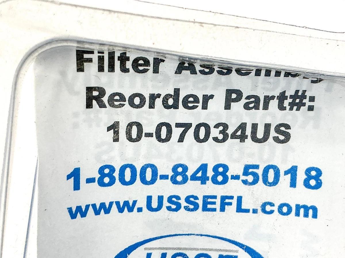 New USSE 10-07034US Filter Assembly Straight 100 Mesh