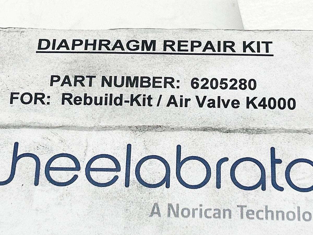 New Wheelabrator 6205280 Diaphragm Repair Kit for K4000 Valves